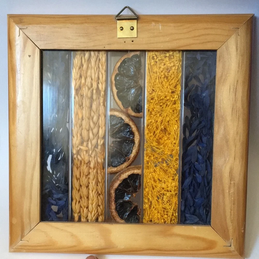 Mini-Framed Fruits & Grains Wall Decor